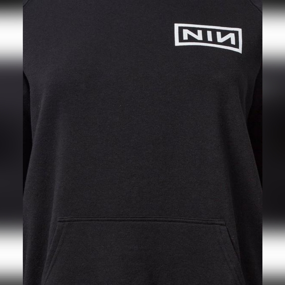 Last One! NIN Nine Inch Nails Torrid Black Hoodie - Picture 5 of 7